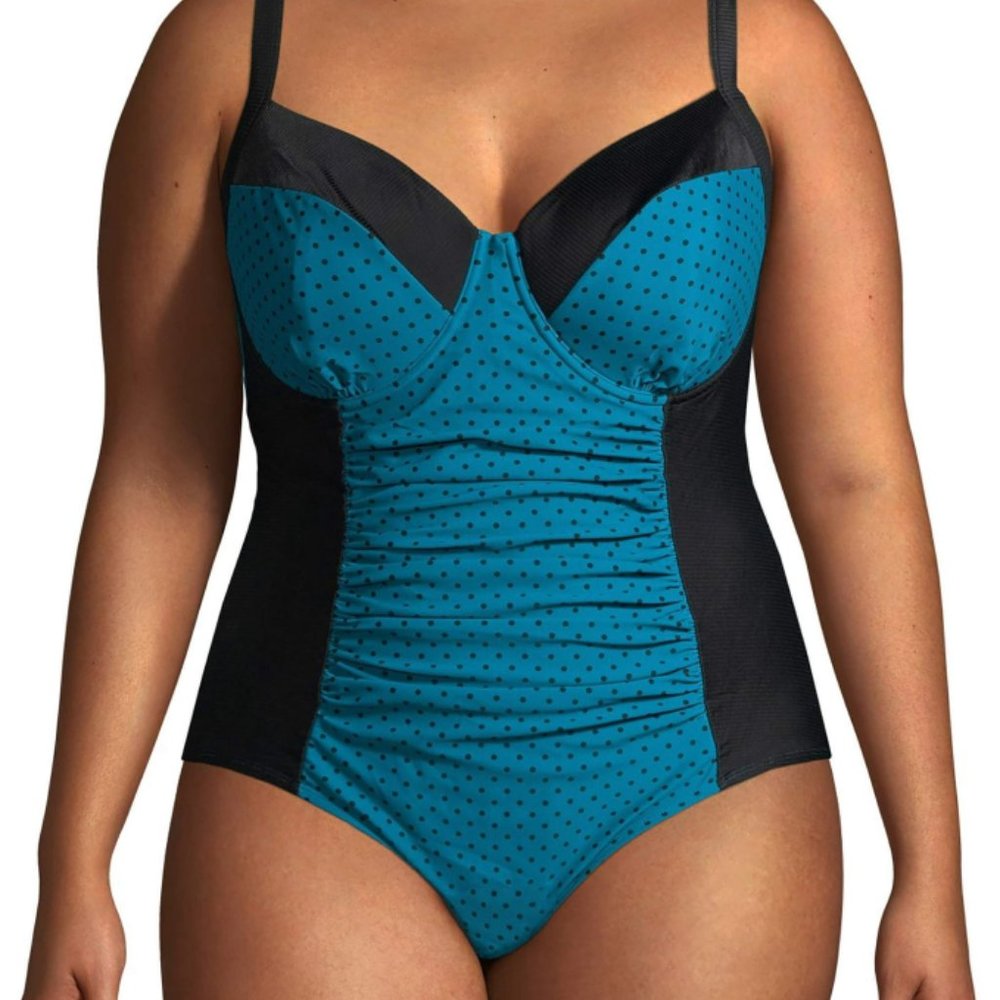 LADIES TUMMY CONTROL SWIMSUIT